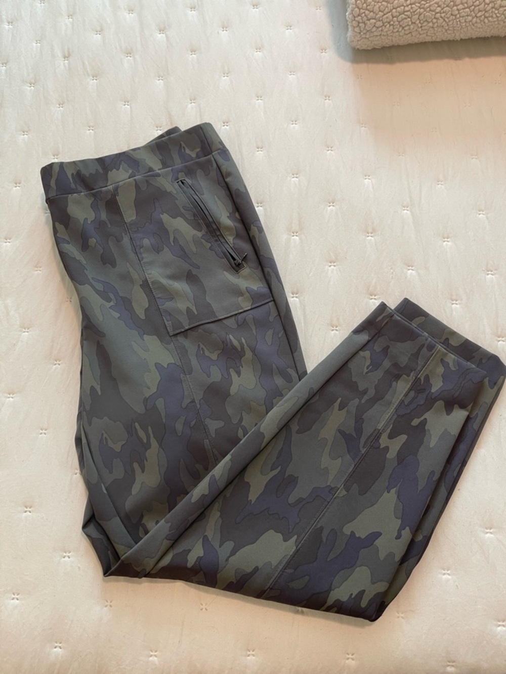 Lane Bryant Women's Camo Pants - Olive & Dark Gray